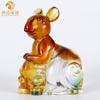 Esmalte colorido Zodiac Mouse Home Decoration Decoration Craft Gift Birthday Gift Practical Crystal Animal