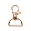 Hebilla Rotatoria de 7 Colores para Correa de Perro Ancho Interior 20mm Hebilla Boca de Pez Aleación de Zinc Hebilla para Correa de Cinta Accesorios para Juguetes Teléfono Móvil