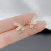 Novos Brincos de Fada de Alta Qualidade Estilo Japonês e Coreano para Mulheres, Brincos Tendência de Nicho de Luxo Leve, Brincos de Fada