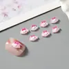 Joyas para Uñas de Dibujos Animados Sanrio Transfronterizas Mini Hielo Transparente Gato Kt Melody Resina Pasador DIY Diamante para Uñas Joyería