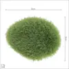 Placa de espuma de musgo artificial de lana para plantar piedra de musgo artificial base de pared de plantas de paisaje placa de musgo decorativa fácil de instalar