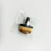 Anel Nail Art Pré-tratamento Borda Traseira Poeira Escova Dedo Botão Fino Macio Escova Unha Varrendo Cinza Nail Art Ferramenta