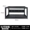 Gabinete de Almacenamiento de Equipos de Red para Servidor, Router, Switch y Fibra Óptica Cat 5U de 19 Pulgadas, Engrosado