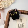 Gato negro lindo caricatura creativo acrílico PP clip doble cara alta definición clip para carpeta clip sellador de snacks clip para notas