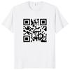 Camiseta Engraçada F You Código QR Piada Humor Adulto Engraçado Estranho Gif