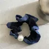 Colección de Rebajas de Scrunchies de Tela de Moda Estilo Coreano: Diademas para el Cabello con Estampado de Leopardo, Lunares y Moños, Bandas Elásticas para Cola de Caballo