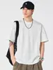 Roupas Masculinas Fengshe / Camiseta Masculina de Manga Curta Respirável à Prova de Suor 2026 Novo Estilo de Verão Patchwork Sensação Refrescante Camiseta Casual