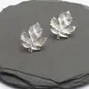 Galvanizado oro real 18K hoja vintage con anillo pendientes diy accesorios de joyería semiacabados