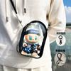 Bolsa para Muñeca Lbabubu Tercera Generación Cubierta Protectora para Muñeca de Vinilo Lbabubu Bolsa de Exhibición Transparente de PVC a Prueba de Polvo Bolsa de Almacenamiento Transfronteriza