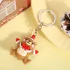 Chaveiro de Natal de Celebridade da Internet Pingente Desenho Animado Bolsa Chaveiro de PVC Presente Criativo de Natal Argola de Chaveiro Pequeno Presente