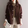 Casaco Curto Petite Outono e Inverno para Mulheres 2025 Novo Outono e Primavera Elegante High-End Casual Cardigan Espesso Jaqueta Top