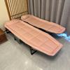 Cama Plegable para Uso Doméstico, Cama Individual, Esencial para Siestas en la Oficina, Cama de Siesta, Cama de Campaña para Exteriores, Tubo Cuadrado Reforzado