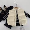 Chaleco de plumón para niños Tendencia 2026 Invierno Nuevo Modelo Niños y Niñas 90% plumón de pato blanco Chaleco sin mangas Ropa de abrigo Protección Triple Dupont