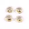 Accesorios para lámparas de cristal bola de cristal 14MM doble agujero cuentas octogonales accesorios de decoración de boda de cristal cuentas sueltas fondo de techo