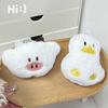 Serie Perro West Highland Llavero de Peluche Colgante Pequeño Colgante para Mochila Abeja de Dibujos Animados Pequeños Accesorios de Joyería