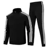 Traje deportivo para parejas de hombres y mujeres, venta al por mayor de fábrica transfronteriza, primavera y otoño, ropa deportiva para correr, suéter de ocio, conjunto de dos piezas