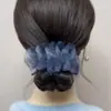 Pinza para el Pelo de Malla Estilo Francés, Elegante Pasador para Mujer, Accesorio para el Cabello de Alta Gama para la Parte Posterior de la Cabeza