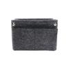 Bolsa de Almacenamiento Portátil Multifuncional para Viaje Transfronterizo de Amazon para Lavado, Bolsa de Cosméticos de Fieltro Perezoso, Bolsa de Fieltro, Bolsa Mediana