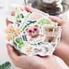 Paquete de Pegatinas de Día Hermoso Serie de Fabricación Interesante Material DIY para Diario Coreano Pegatinas Decorativas 50 en 6