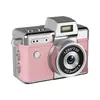 Câmera retrô de polegar mini com tela flip de 1,47 polegadas transfronteiriça, portátil, para fotografia Vlog, gravação de vídeo, câmera infantil, personalizada
