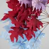 Ramo artificial de hojas de roble para boda, material floral de 5 puntas hoja Chunyu, flores artificiales para decoración de techo, arreglo floral, decoración de pasillo con follaje acompañante