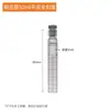 Tubo de PTFE de Parede Grossa Resistente à Pressão Tubo Colorimétrico de Laboratório com Tampa de Rosca Tubo Resistente à Pressão Tubo de Reação Frasco Selado