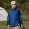 Cortavientos de pareja transfronterizo Primavera y Otoño 2026, Chaqueta de una sola capa para hombre y mujer para exteriores, Ropa de montaña cortavientos e impermeable, Chaqueta de viaje