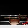 Ciudad de Longquan Zhoujiang Cuatro Bestias Divinas Dios de la Riqueza Espada Acero de Manganeso Espada Pesada Espada Larga Espada Dura Espada Integrada Arma Fría Espada Real Sin Abrir
