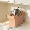 Caja de almacenamiento de armario estrecho BNBS, caja de almacenamiento lateral, organizador de cocina para artículos pequeños, engrosada y duradera