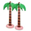 Venta Directa Inflable Simulado Árbol de Coco Planta Árbol de Coco en Maceta Interior Inflable Árbol de Coco Decoración Tela Publicitaria