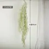 Cacho Pendurado de Planta de Ar com Trepadeira Artificial, Decoração de Parede de Planta Trepadeira, Planta Verde Artificial, Trepadeira de Jasmim Azul para Pendurar na Parede