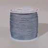 No. Cuerda Trenzada Hilo de Jade 72 Hilos 0.8mm Nylon Hilo Tejido a Mano Hilo para Colgante DIY Cuerda Roja Accesorios de Nudo Chino Hilo al por Mayor