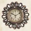 Reloj de cuarzo para sala de estar moderno fuente clara tiempo de viaje precisión decoración marco de reloj de pared hueco plástico tridimensional reloj