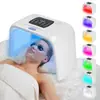 Espectrómetro de pulverización de siete colores salón de belleza instrumento de fotorejuvenecimiento instrumento de máscara led máscara de belleza luz roja y azul gran hilera de luces