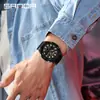 Sanda Live Venta Caliente Reloj Deportivo Pantalla Hora Mundial Cronógrafo Multifuncional Reloj Electrónico para Hombre Impermeable para Mujer