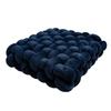 Almofada Quadrada Macia Grossa Tecida para Sofá Futon Almofada de Proteção da Cintura Almofada Espessada Almofada para Gordura Sedentária no Escritório