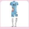 Roupas de Treino de Futebol de Manga Curta, Camisas de Futebol Infantis Personalizadas, Uniformes de Futebol, Conjuntos de Camisas Temáticas, Personalizadas