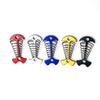 Clavo de espina de pescado de resorte para exteriores, accesorios para toldo de tienda de campaña para acampar, cubierta de plataforma de camino de tablones, clavo de espina de pescado de resorte grande para acampar