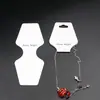 En stock venta al por mayor tarjeta de papel para aretes en relieve tarjeta plegable para collares tarjeta para exhibir anillos pinzas para el pelo tarjeta de papel tarjeta para exhibir aretes