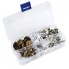 Hebilla Magnética de Metal 14/18mm Hebilla Magnética sin Costuras Hebilla de Succión Hebilla para Cartera Bolsa Hebilla a Presión Redonda Traje de 4 Colores