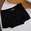Calzones Súper Suaves Tipo Nube, Ropa Interior Femenina Sencilla y Versátil, Entrepierna de Algodón Ligero, Cómodos y Amigables con la Piel, Calzones de Cuatro Esquinas sin Costuras