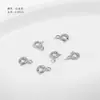 Fivela Cauda de Peixe Banhada a Ouro 14K Pulseira Colar DIY Feito à Mão Fivela de Conexão Final Anel Fechado Fivela de Mola Material de Acessórios