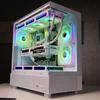 Prism 6pro bloques de construcción chasis plano para computadora ventilador ARGB Shengguang síncrono PWM control de temperatura inteligente lente de tres lados