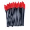 Cepillo de rímel desechable hueco en espiral para rizar pestañas, cepillo para cejas, peine para pestañas, cepillo pequeño, herramientas de maquillaje al por mayor