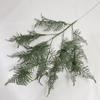 Efecto de tinte en flor de plástico no regresa, no cambia color verde de boda planta verde fresca pequeña material de hoja hierba creciente niebla