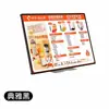 Tablero de Exhibición de Menú Iluminado LED Ultra Delgado A4A2A3, Caja de Luz para Barra de Bar, Lista de Precios de Comedor, Mesa de Té de Leche