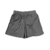 Shorts de Basquete Americanos Esportivos Malha Dupla Respirável Solto Treinamento Fitness Corrida Masculino Joelho Verão Leve