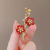Broche de traje de trigo con ramillete de perlas doradas para mujer, de alta gama, combinable con todo, con un toque de distinción, accesorios personalizados antiluz.