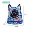 Nueva Bolsa de Natación Infantil de Gran Capacidad Separación Seco y Húmedo Bolsa de Almacenamiento Impermeable Lindo Dibujo Animado Mochila de Playa Portátil