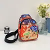 Nova Bolsa Infantil Desenho Animado Fofa Bolsa de Ombro Transversal Bolsa de Peito para Jardim de Infância Bebê Menina Pequena Princesa Carteira de Moedas